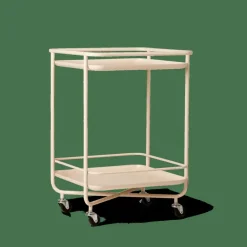 CASA REMUS Carrello Quadrato Sabbia Sabbia| Carrelli