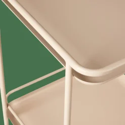 CASA REMUS Carrello Quadrato Sabbia Sabbia| Carrelli