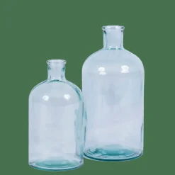 CASA RETRO Vaso Bottiglia Trasparente| Vasi