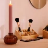 CASA RIB Candela Ondulata Bordeaux| Candele