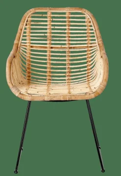 CASA ROTAN Sedia Da Tavolo Naturale| Sedie Da Pranzo