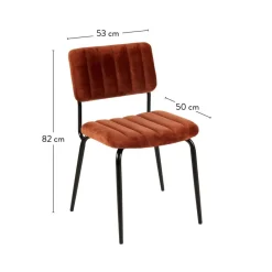 CASA ROXY Sedia Da Pranzo Largh. Seduta: 46cm| Sedie Da Pranzo