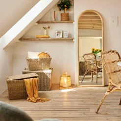 CASA RUBBERWOOD Specchio Naturale| Specchi