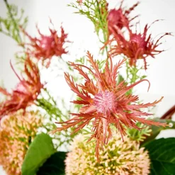 CASA RUBY Pianta Artificiale Rosso| Rami Artificiali