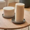 CASA RUSTIC Candela Ondulata Beige| Candele