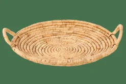 CASA SAMOS Piatto Decorativo Naturale| Ciotole Decorativi