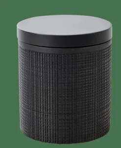 CASA SAMOURAI Conten Disch Strucc Con Coperchio Nero| Accessori Da Lavandino