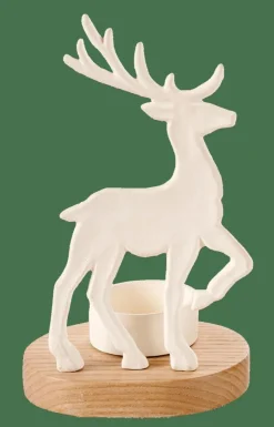 CASA SCANDY DEER Portalumini Bianco, Naturale| Portalumini