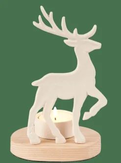 CASA SCANDY DEER Portalumini Bianco, Naturale| Portalumini