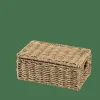CASA SEAGRASS Cesto Portatutto S Con Coperchio Naturale| Cesti Portatutto