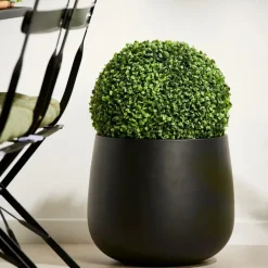 CASA SENSE Vaso Da Giardino Nero| Vasi Di Fiori|Vasi Da Giardino