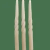 CASA SPIRAL Candela S/3 Taupe| Candele