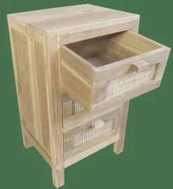 CASA TECK Armadio A 3 Cassetti Naturale| Cassettiere