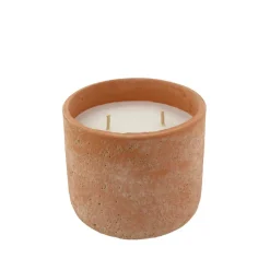 CASA TERRA Candela Da Esterno Terracotta| Candele Da Giardino