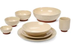 CASA TERRA Piatto Fondo Beige| Piatti