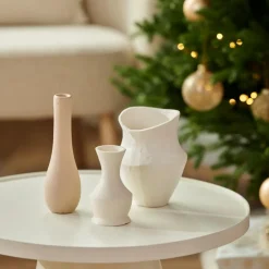 CASA TOLEDO Vaso TOLEDO VASO CREMA 12 CM Crema| Vasi