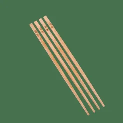 CASA UMAMI Bacchette Set Di 4 Naturale| Set Di Posate