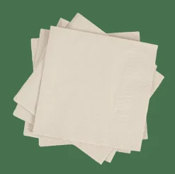 CASA UNI Set Di 20 Tovaglioli Beige| Tovaglioli
