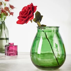 CASA VELVET Fiore Artificiale Rosso| Rami Artificiali