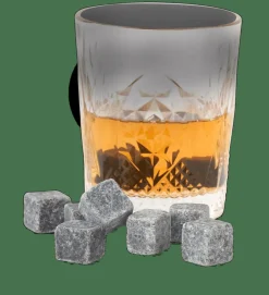 CASA WHISKEY Cubetti Refrigeranti Set Di 9 Grigio Scuro| Accessori Per Cocktail