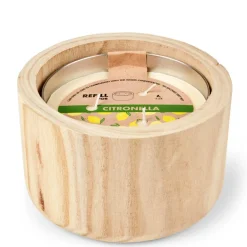 CASA WOOD Ricarica Candela Esterni| Candele Da Giardino