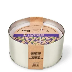 CASA WOOD Ricarica Candela Esterni Viola| Candele Da Giardino