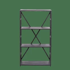 CASA XAVIER Scaffale Da Parete Nero| Portascarpe|Scaffali Da Parete