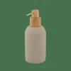 CASA YUKI Dispenser Per Sapone Naturale, Beige| Accessori Da Lavandino