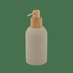 CASA YUKI Dispenser Per Sapone Naturale, Beige| Accessori Da Lavandino