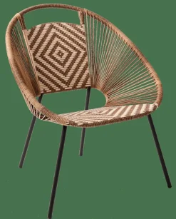 CASA YUMA Sedia Lounge Naturale| Sedie Lounge