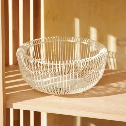 CASA ZIBA Cesto Portafrutta Sabbia| Accessori Da Cucina