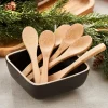 CASA BAMBOO Cucchiaini Set Di 6 Naturale| Set Di Posate