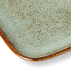 CASA COZY GREEN Piatto Verde| Piatti