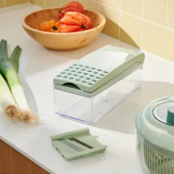 CASA CUISINO Leccapentola Set Da 2 Menta, Verde Scuro| Strumenti Da Cucina