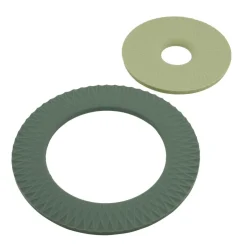 CASA CUISINO Leccapentola Set Da 2 Menta, Verde Scuro| Strumenti Da Cucina