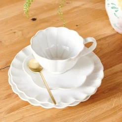 CASA DAHLIA Piatto Bianco| Piatti