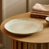 CASA EARTH MARL Piatto Piano Crema| Piatti