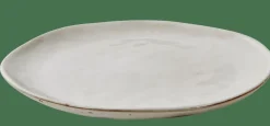 CASA EARTH MARL Piatto Piano Crema| Piatti