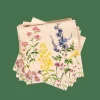 CASA ECO FLORAL Set Di 20 Tovaglioli Vari Colori| Tovaglioli