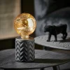 CASA EDEN Lampada Decorativa Nero| Lampade Da Tavolo