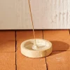 CASA ESCAPE PORTA INCENSO PORTA INCENSO TRAVERTINO Beige| Prodotti Profumati