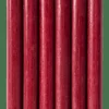 CASA FINA Candele Set Di 6 Bordeaux| Candele