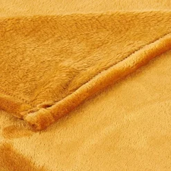 CASA FLANELLA Plaid Giallo Scuro| Plaid