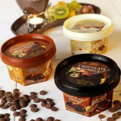 CASA FONDUE Cioccolato Per La Fonduta Marrone Scuro| Generi Alimentari