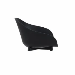 CASA FRIDA / FRAY Set/4 Gambe Nero Nero| Sedie Da Pranzo|Sedie Da Giardino
