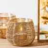 CASA GOLDINA Partylight Dorato| Portalumini