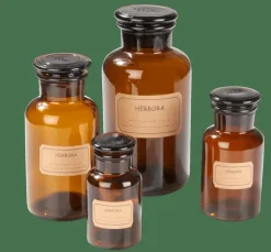 CASA HERBORA Contenitore Per Vivande 12,5 CL Marrone| Barattoli
