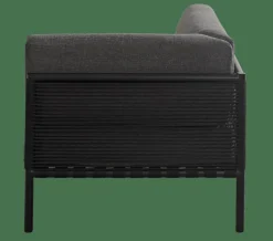CASA JUMBO Poltrona Ad Angolo Nero| Set Lounge