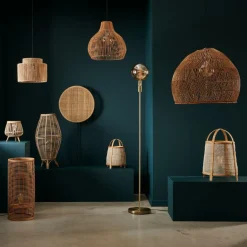 CASA LEWIS Paralume Naturale| Lampade A Sospensione