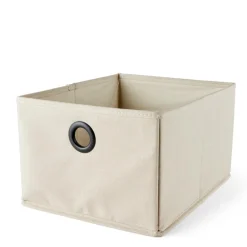 CASA LINOLUX Scatola Portatutto Con Coperchio Beige| Scatole